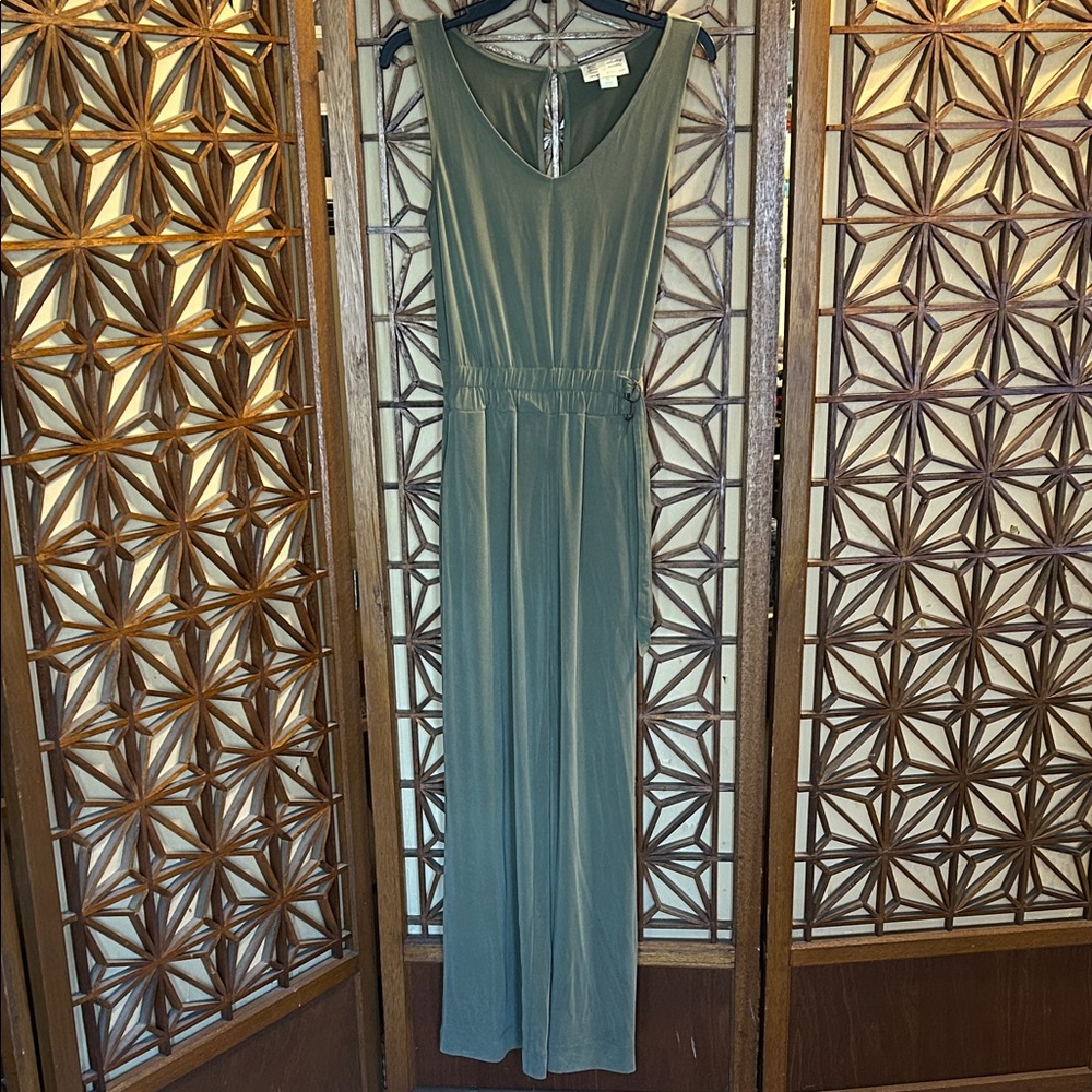 Saturday Sunday by Anthropologie Sage Green Jumpsuit size XS